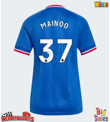 Manchester United Kobbie Mainoo #37 Replica Away Stadium Shirt for Women 2026-27 Short Sleeve